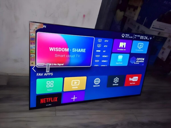 Vitron HTC3200S,32 Inch FRAMELESS Smart Android TV - Image 4