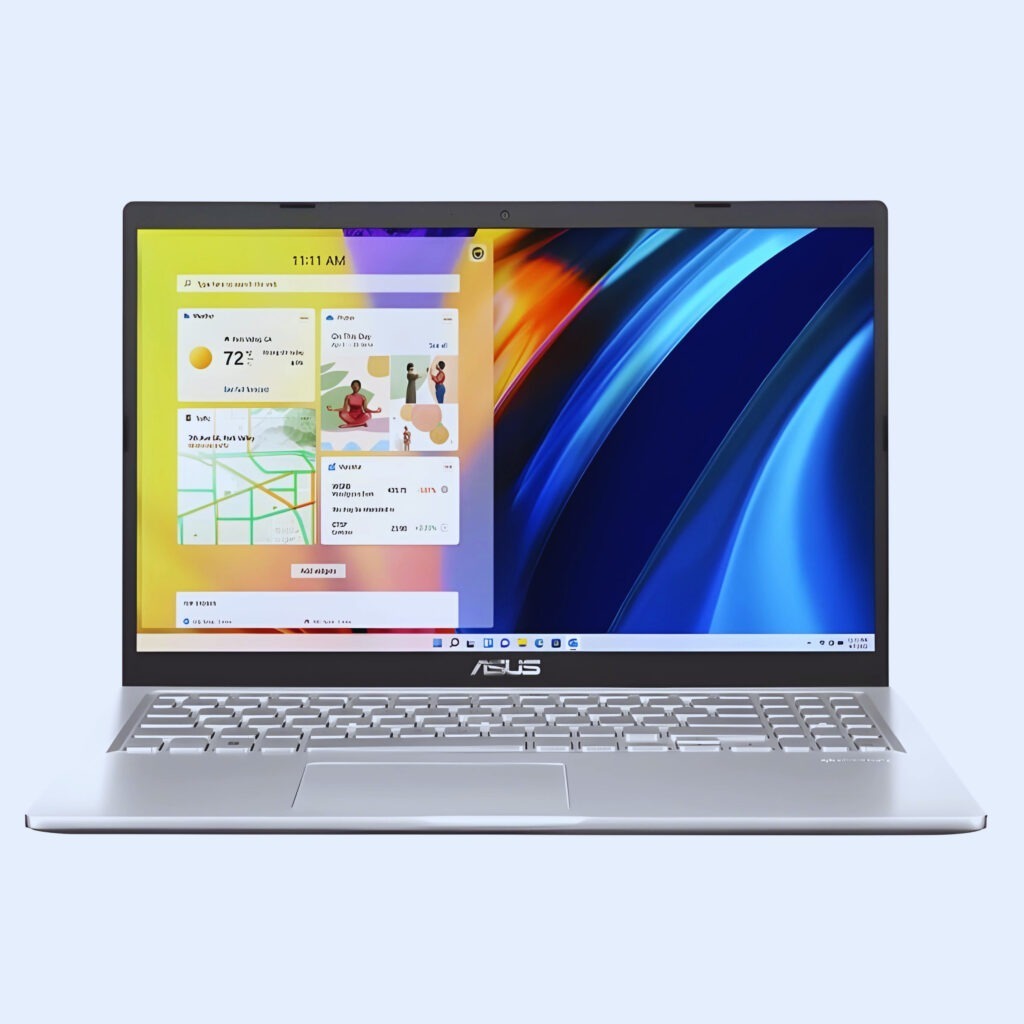 Asus VivoBook 15 | 15.6" FHD Anti-Glare Display | Intel® Core™ i3-1115G4 3.0GHz Processor | 4GB DDR4 RAM | 256GB SSD | Windows 11
