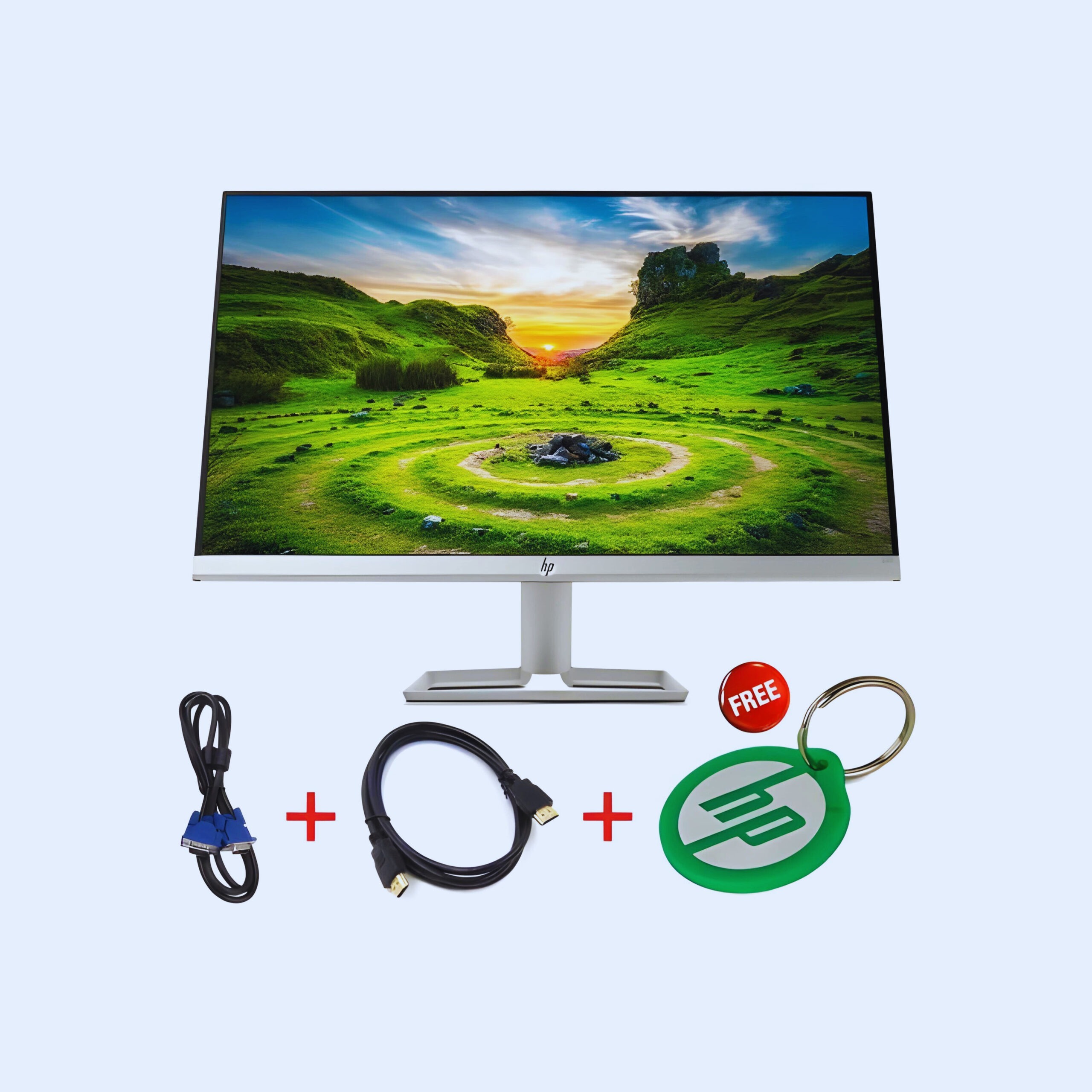 HP 24f 24" Ultra-Slim IPS Full HD Monitor (1920 x 1080 @ 60 Hz) - VGA & HDMI