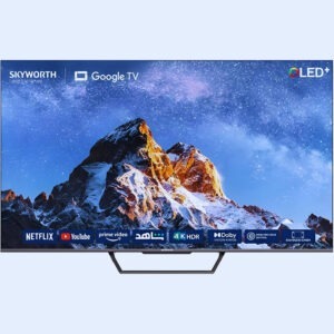 Skyworth 55G3B - 55" Frameless Google TV (4K QLED, Hands-Free Voice Control, Wi-Fi)