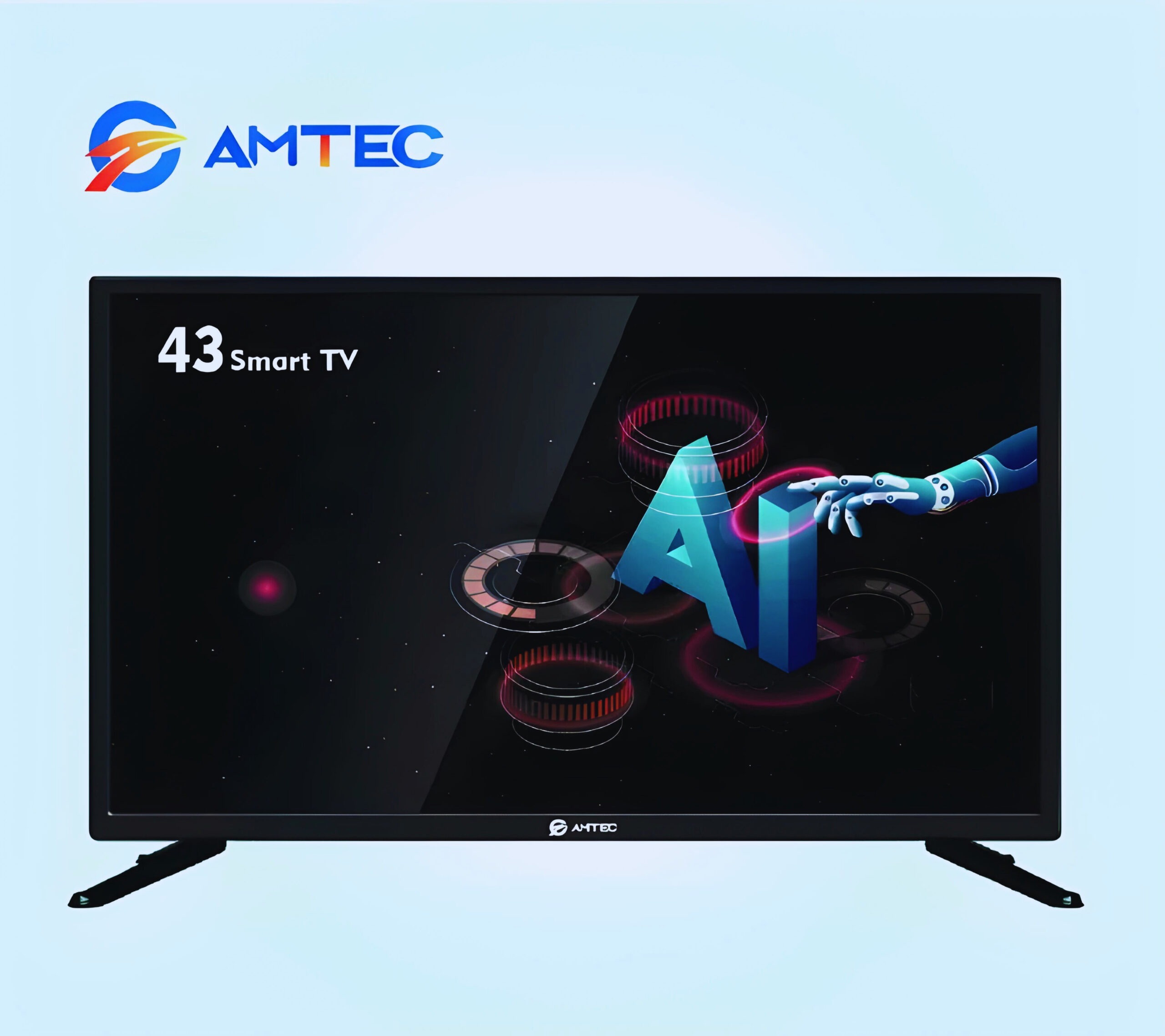 Amtec 43" Frameless FHD Smart Android TV