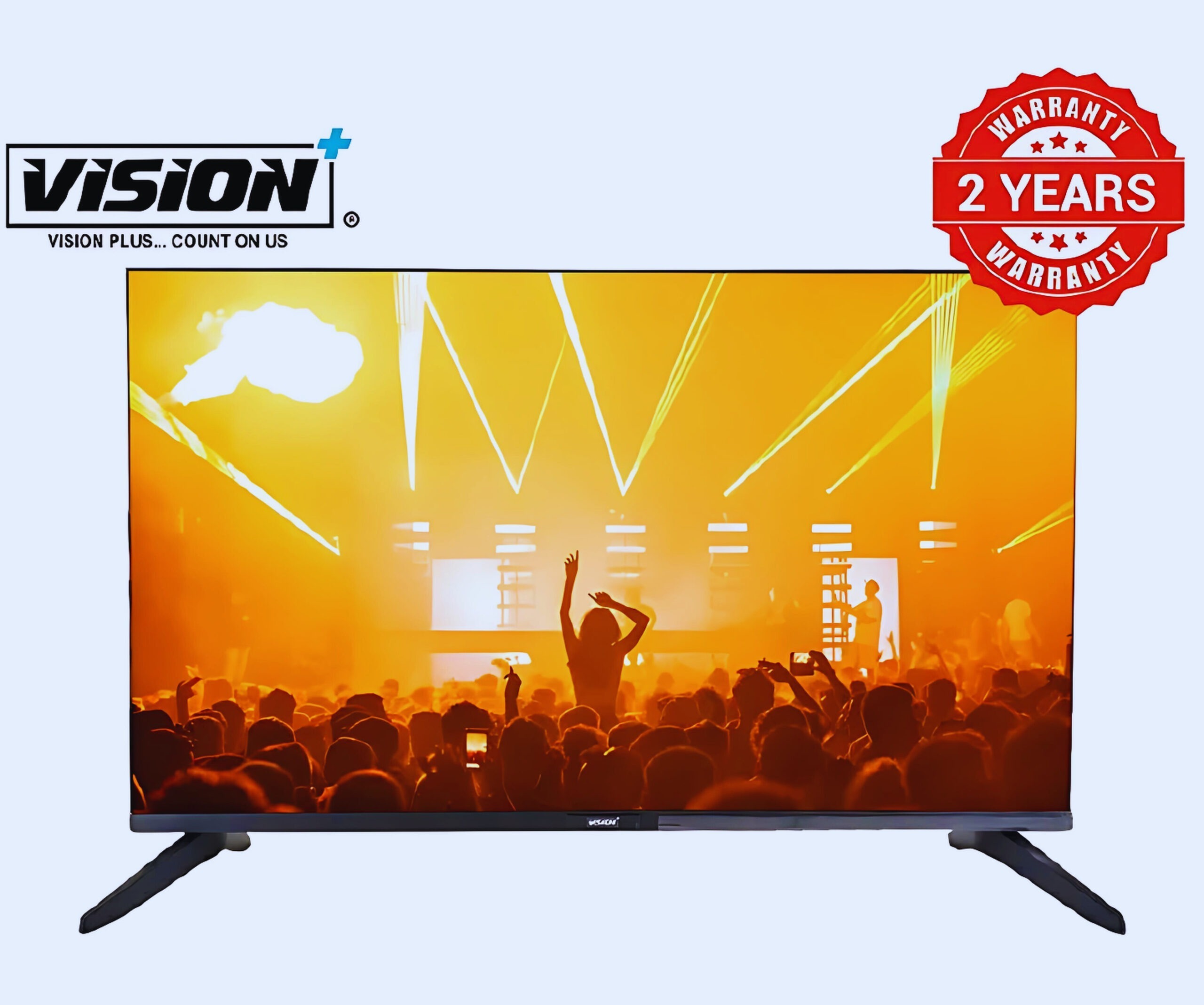 Vision Plus 32 Inch HD Frameless Digital LED TV - VP8832DF