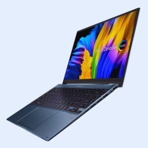 Asus Zenbook 14 Flip (UP5401E) | 11th Gen Intel Core i7 | 16GB RAM | 512GB SSD | 14" 4K OLED Touch | Windows 11 (Pine Grey)