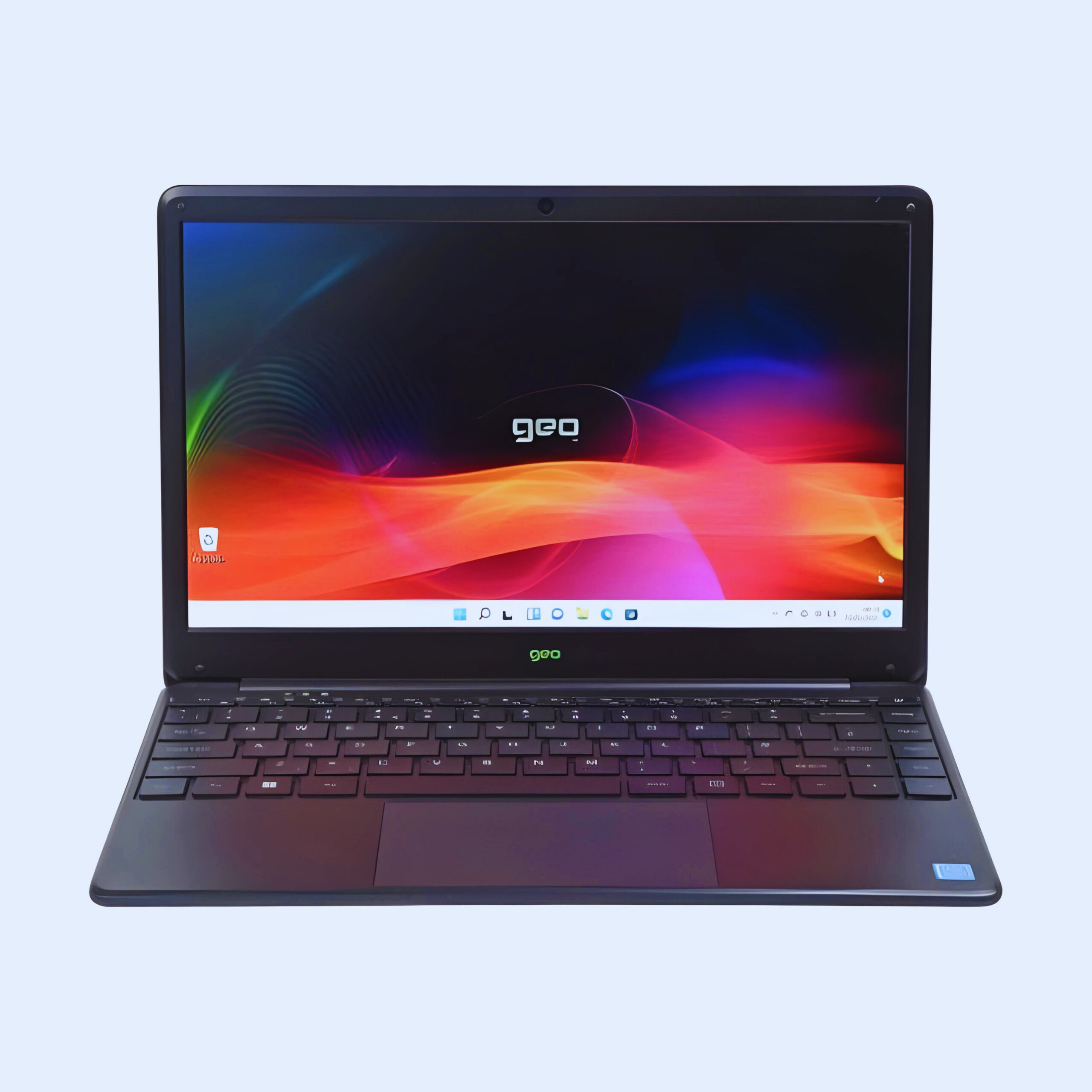 Geo Geobook 120 - Intel Celeron N3450 (4GB RAM, 64GB eMMC) 12.5” Windows 10 - Black - Image 1