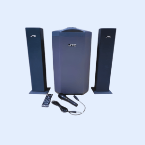 JTC J801PRO - 2.1CH Subwoofer Speaker System with Mic (120W) - Black