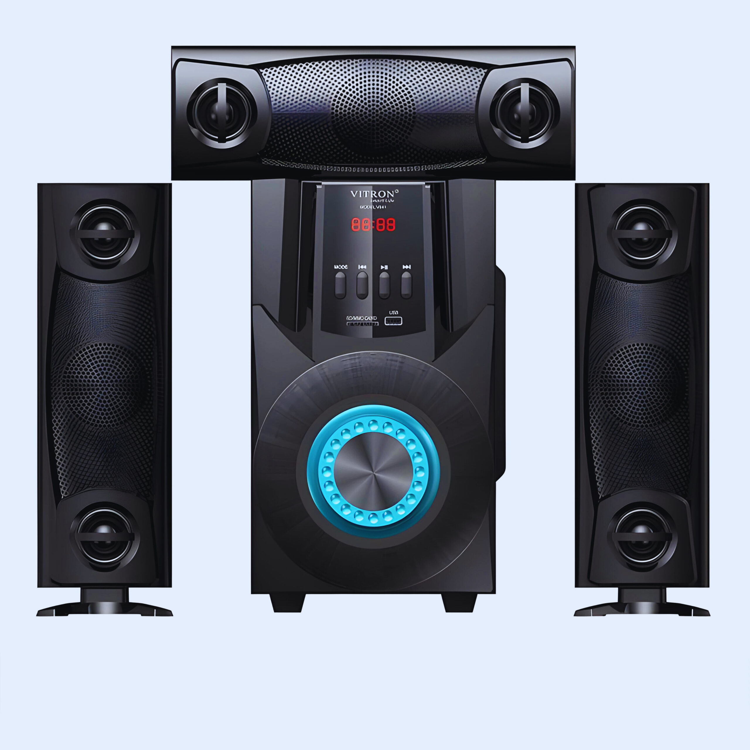 Vitron V641 - Powerful 3.1Ch Bluetooth Speaker System (60W)