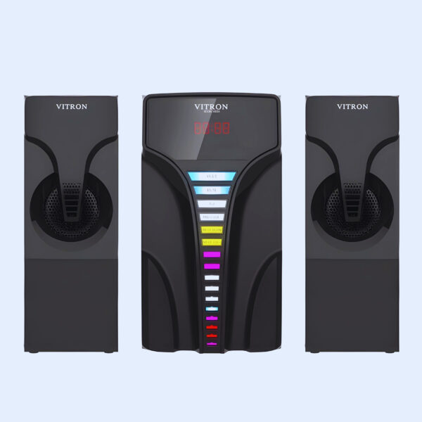 Vitron V5204 - 2.1 Channel Multimedia Speaker System with BT/USB/MP3