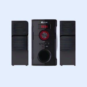 Amtec X-BASS Subwoofer Multimedia System (BT/FM/USB) - Black
