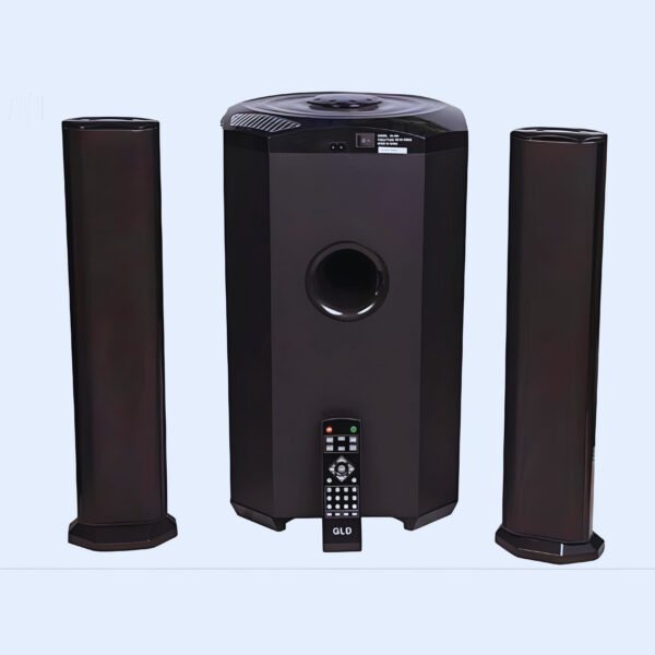 Gld GL-004 - 2.1CH Subwoofer Speaker System + Mic (120W) - Black