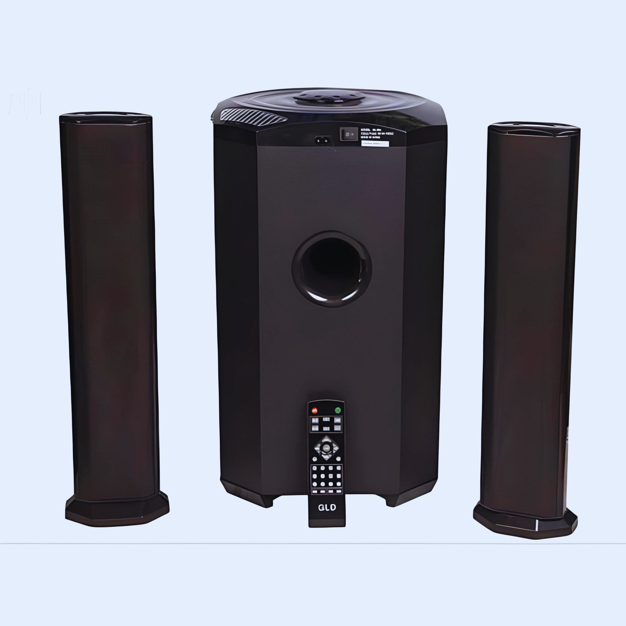 Gld GL-004 - 2.1CH Subwoofer Speaker System + Mic (120W) - Black