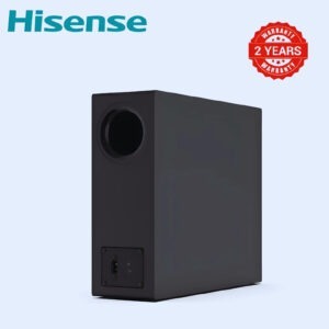 Brand: Hisense Model: HS2100 Channels: 2.1 Channel Wireless Subwoofer: Wireless Subwoofer Power: 240W Bluetooth: Bluetooth v5.3 HDMI: HDMI ARC
