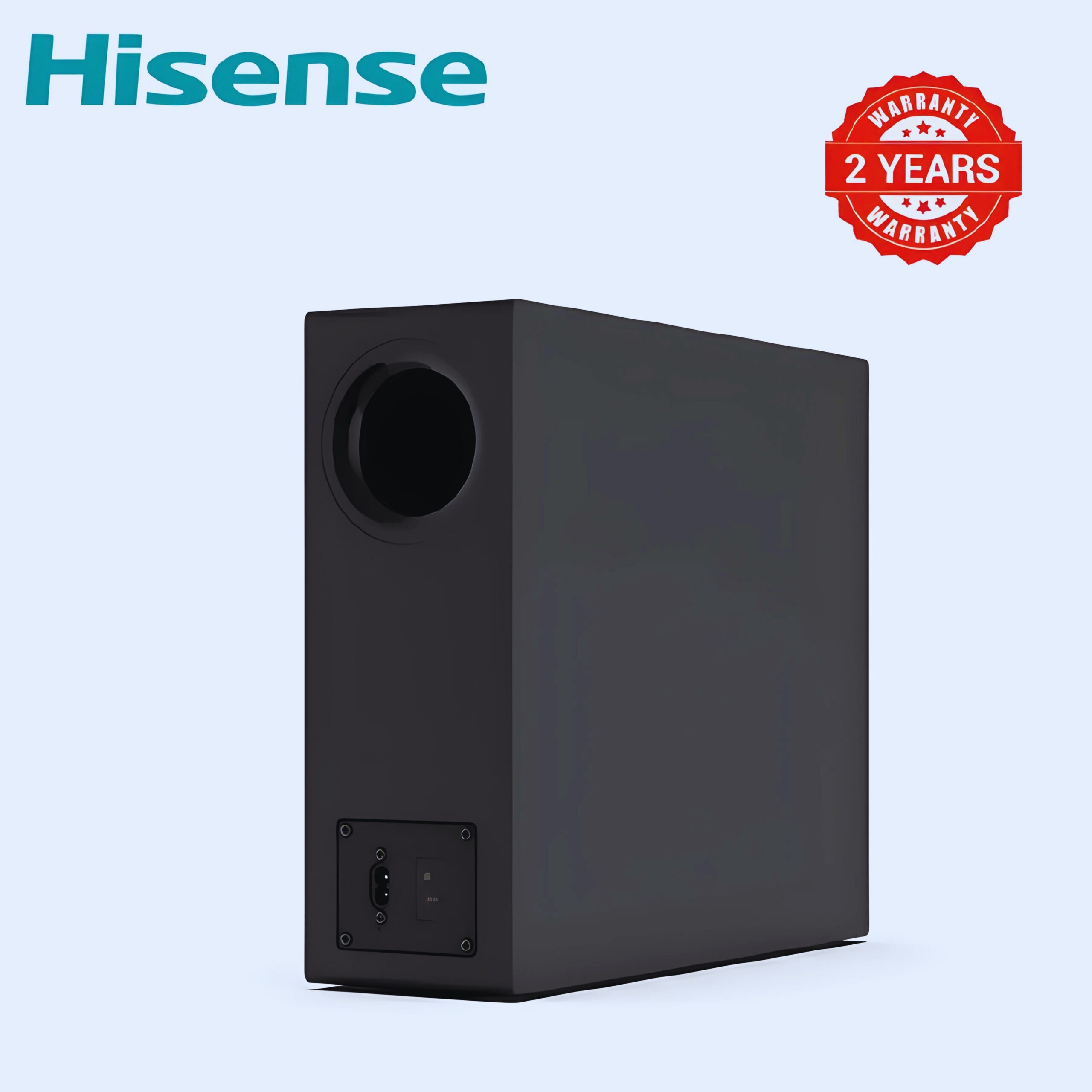 Brand: Hisense Model: HS2100 Channels: 2.1 Channel Wireless Subwoofer: Wireless Subwoofer Power: 240W Bluetooth: Bluetooth v5.3 HDMI: HDMI ARC