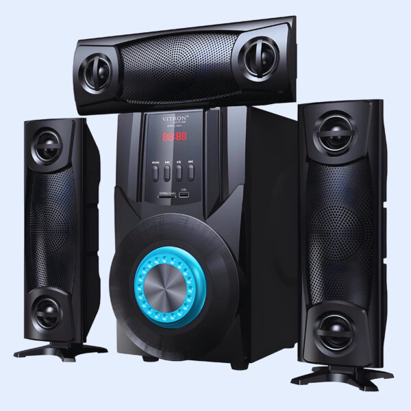 Vitron V641 - Powerful 3.1Ch Bluetooth Speaker System (60W)