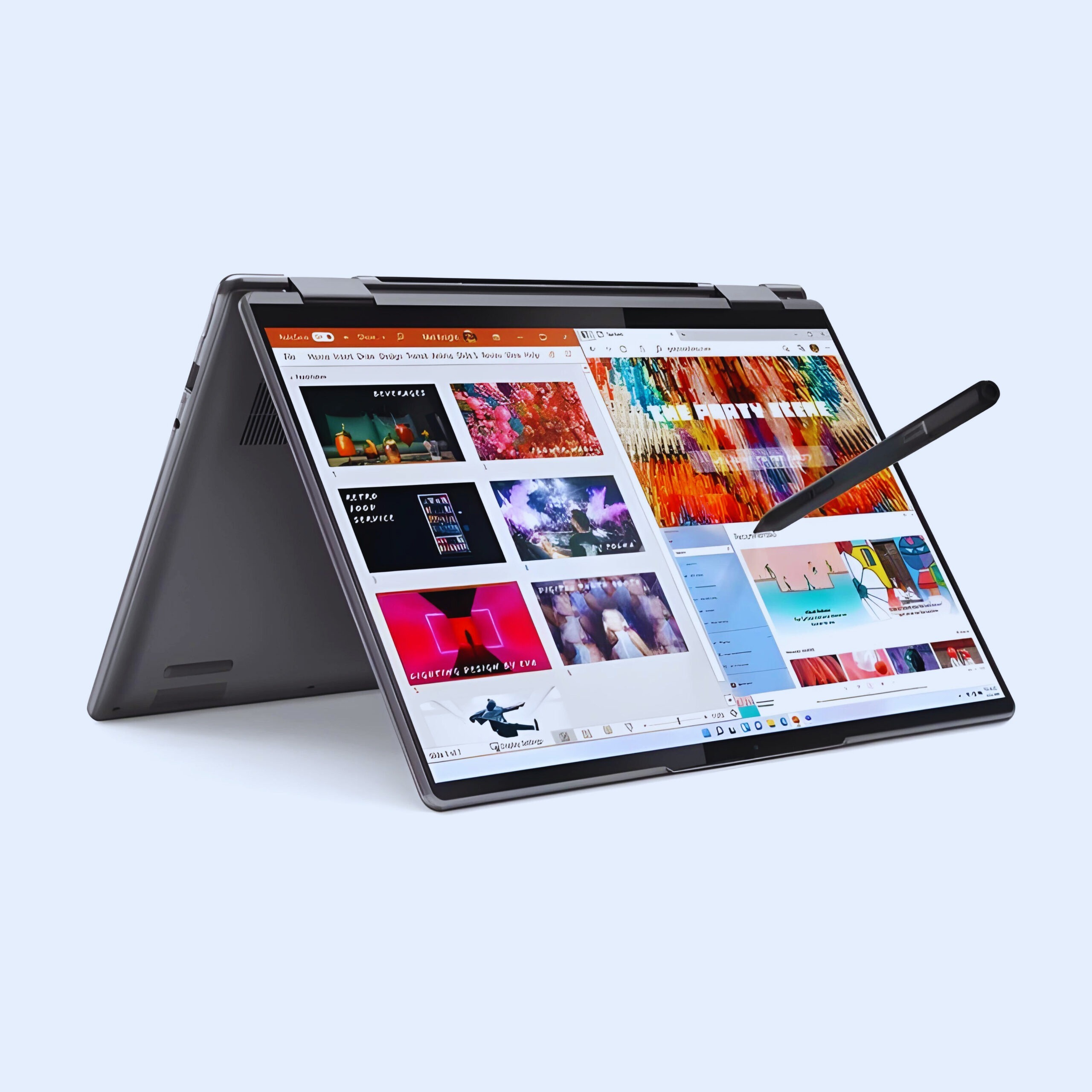Lenovo Yoga 7 14" 2.2K Touchscreen Laptop | 12th Gen Intel Core i5-1235U Processor | 16GB LPDDR5 RAM | 512GB PCIe SSD | Windows 11| Storm Grey + Digital Pen