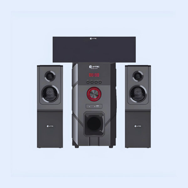 Amtec AM-731 - 3.1CH Home Theater System with Subwoofer, Bluetooth, FM, USB, SD (20,000W Peak Power)