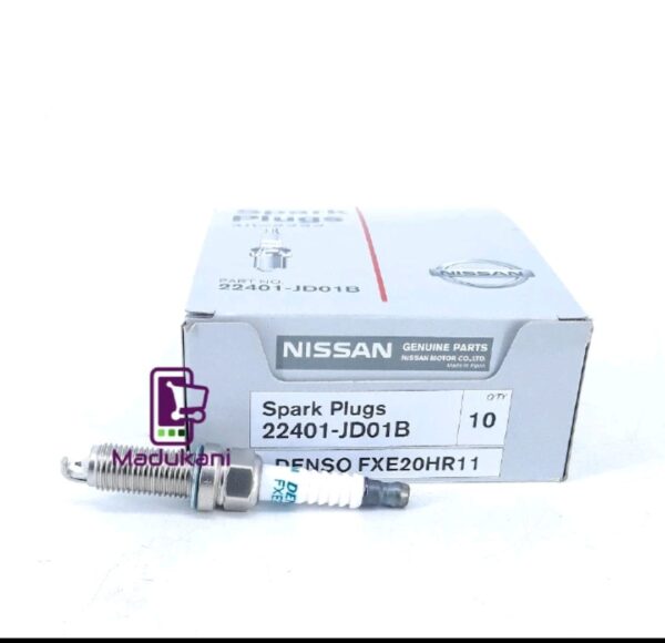 4PCS NISSAN Denso FXE20HR1 0.4mm Iridium Spark Plugs