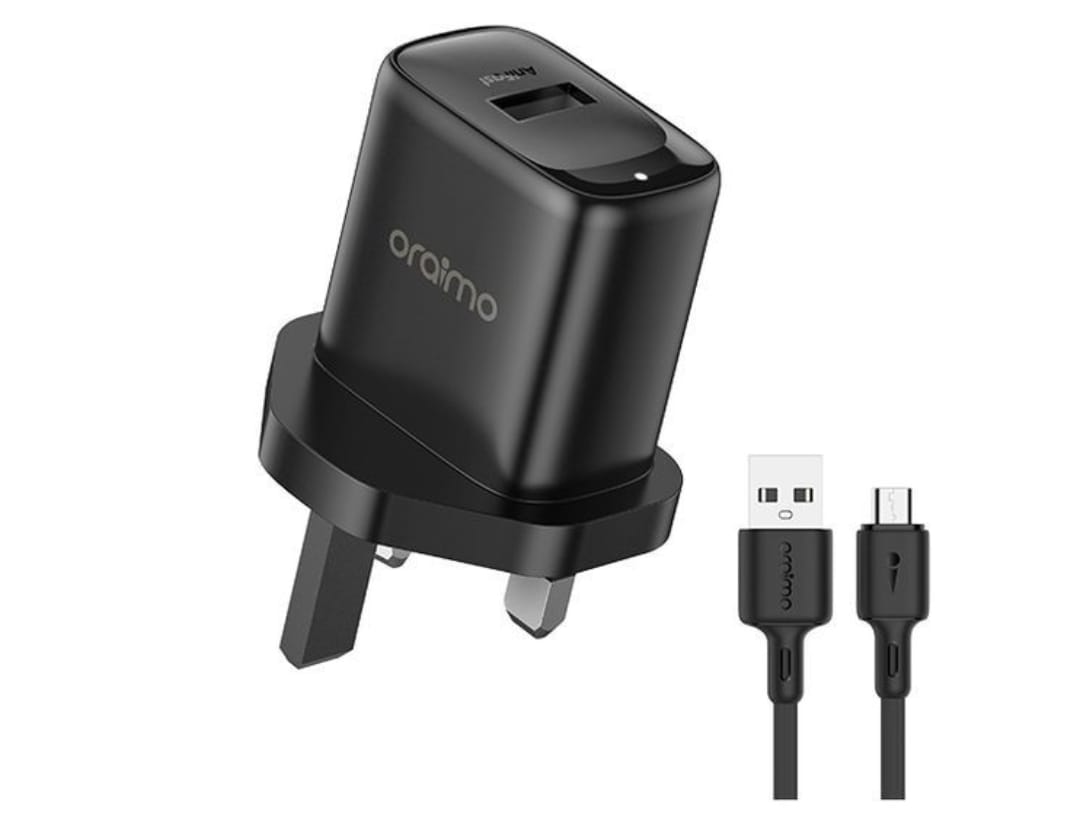 Oraimo TYPE-C CHARGER - BLACK