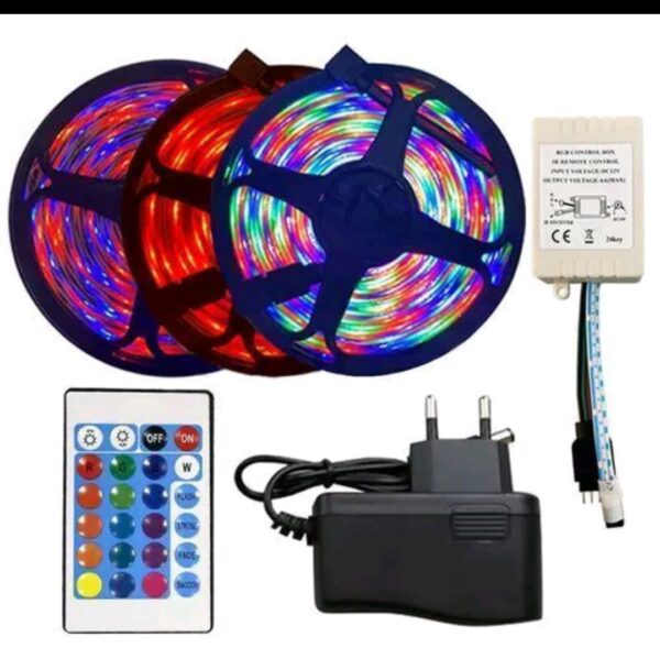 VividGlow 10M RGB LED Strip Kit with Remote