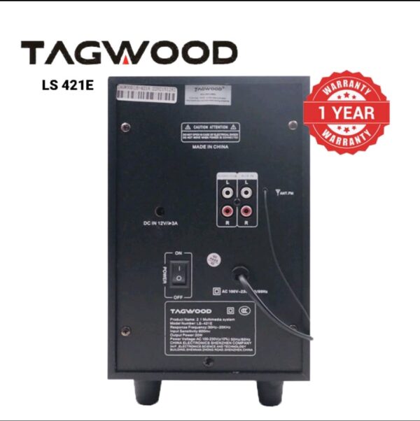TAGWOOD LS-421E 6000W Bluetooth Home Theater Subwoofer