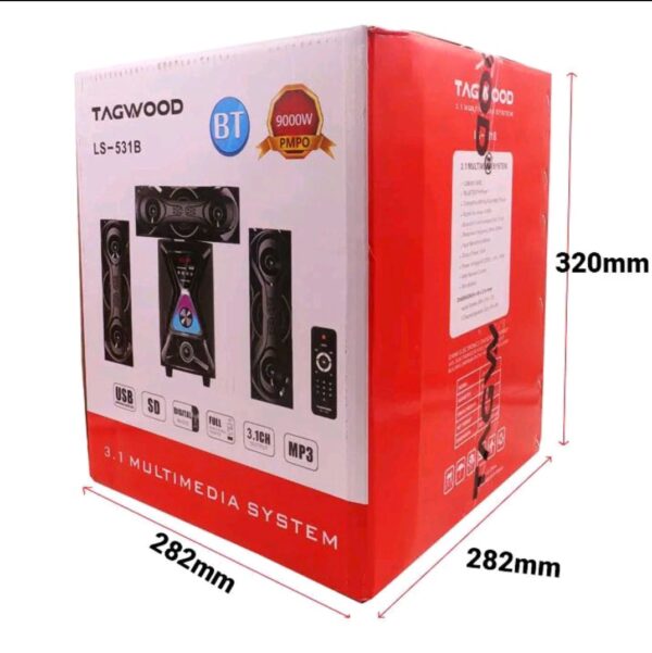 Tagwood 531B 3.1CH Cinema Sound System