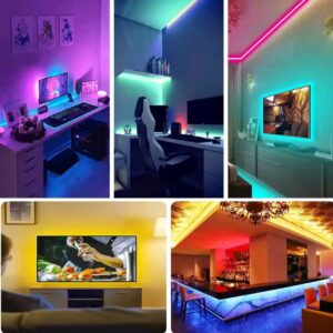 Vibrant USB LED TV Backlight Strip with 3-Key Control – Flexible Ambiance Lighting