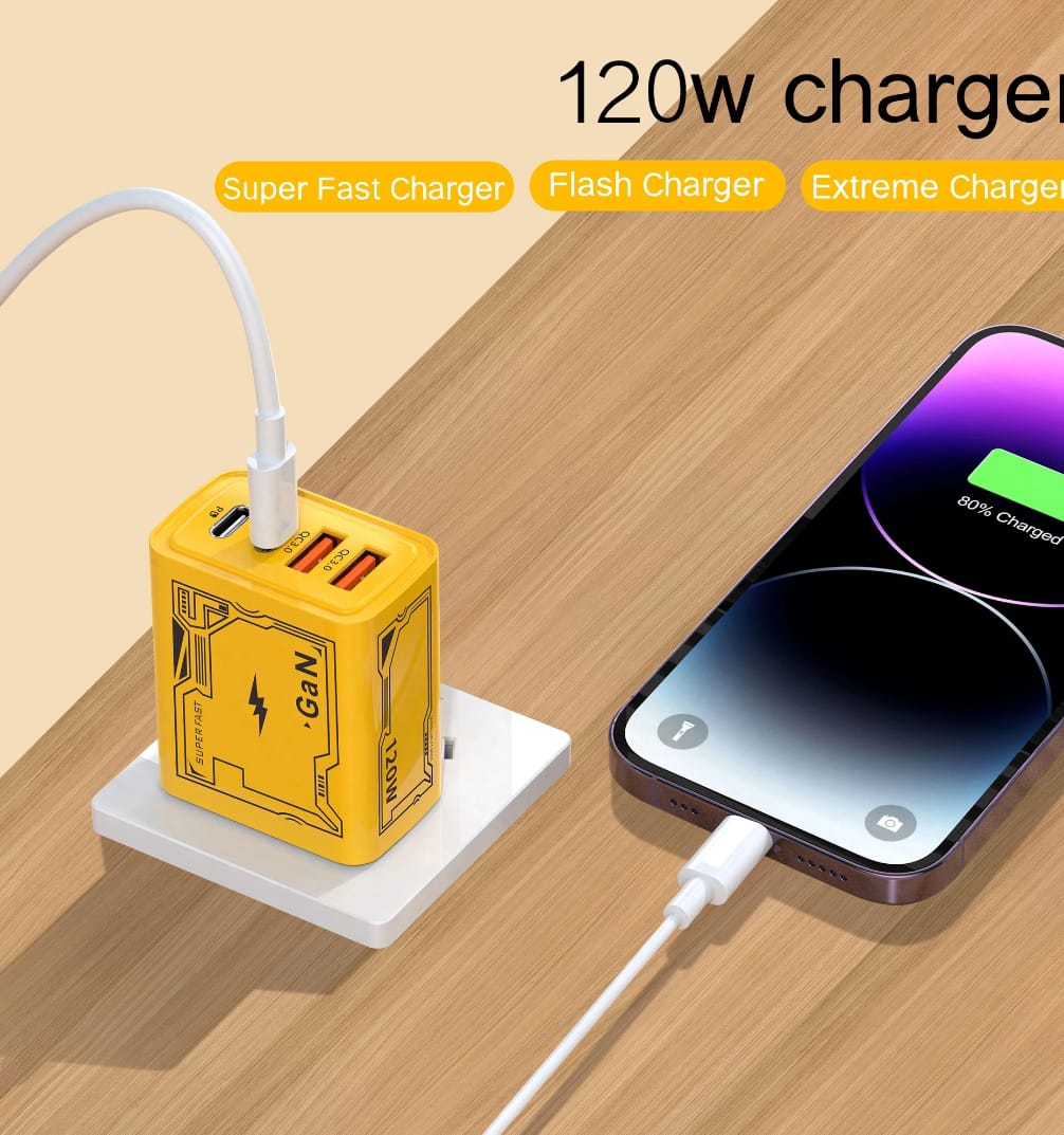 Fast Charge Pro: 4-Port QC 3.0 USB Wall Charger for All Devices